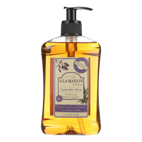 A La Maison French Liquid Soap - Lavender Aloe - 16.9 Fl Oz - Vita-Shoppe.com