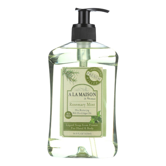 A La Maison French Liquid Soap - Rosemary Mint - 16.9 Fl Oz - Vita-Shoppe.com