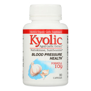 Kyolic - Aged Garlic Extract Blood Pressure Health Formula 109 - 80 Capsules - Vita-Shoppe.com