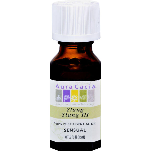 Aura Cacia Pure Essential Oil Ylang Ylang - 0.5 Fl Oz - Vita-Shoppe.com