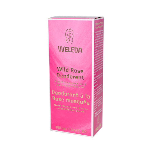 Weleda Deodorant Wild Rose - 3.4 Fl Oz - Vita-Shoppe.com