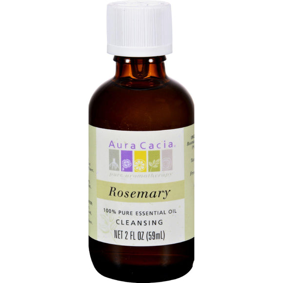 Aura Cacia 100% Pure Essential Oil Rosemary Cleansing - 2 Oz - Vita-Shoppe.com