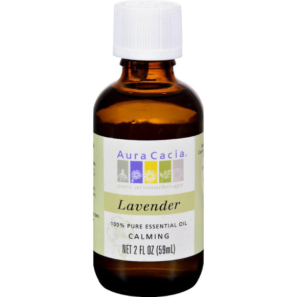 Aura Cacia Pure Essential Oil Lavender - 2 Fl Oz - Vita-Shoppe.com
