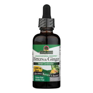 Nature's Answer - Bitters With Ginger Alcohol Free - 2 Fl Oz - Vita-Shoppe.com