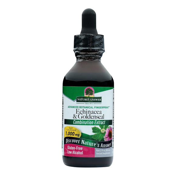 Nature's Answer - Echinacea And Goldenseal - 2 Fl Oz - Vita-Shoppe.com