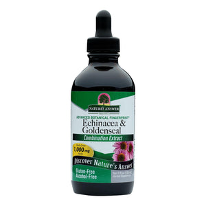 Nature's Answer - Echinacea And Goldenseal - 4 Fl Oz - Vita-Shoppe.com