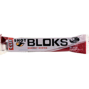 Clif Bar Clif Shot Bloks - Organic Black Cherry - Case Of 18 - 2.1 Oz - Vita-Shoppe.com