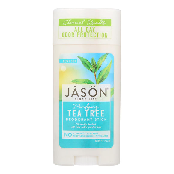 Jason Deodorant Stick Tea Tree - 2.5 Oz - Vita-Shoppe.com