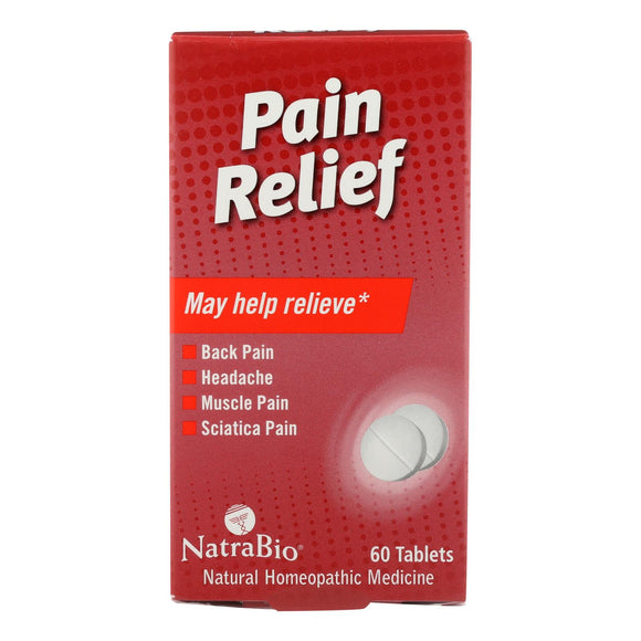 Natrabio Pain Relief - 60 Tablets - Vita-Shoppe.com