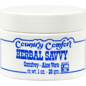 Country Comfort Herbal Savvy Comfrey Aloe Vera - 1 Oz - Vita-Shoppe.com