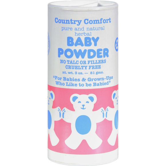 Country Comfort Baby Powder - 3 Oz - Vita-Shoppe.com