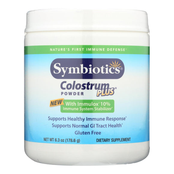 Symbiotics Colostrum Plus Powder - 6.3 Oz - Vita-Shoppe.com
