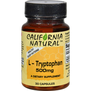 California Natural L-tryptophan - 500 Mg - 30 Capsules - Vita-Shoppe.com