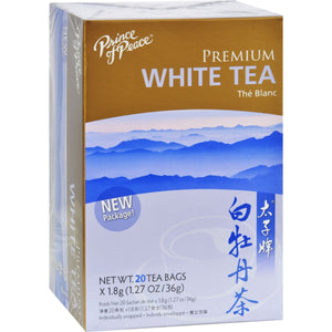 Prince Of Peace Natural Premium Peony White Tea - 20 Tea Bags - Vita-Shoppe.com
