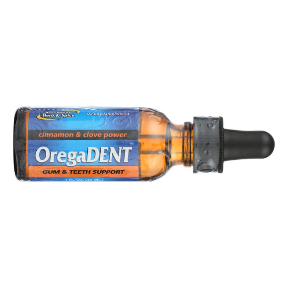 North American Herb And Spice Oregadent Cinnamon And Clove - 1 Fl Oz - Vita-Shoppe.com