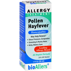Bio-allers Pollen Hay Fever - 1 Oz - Vita-Shoppe.com