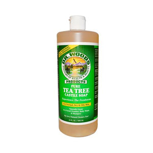Dr. Woods Pure Castile Soap Tea Tree - 32 Fl Oz - Vita-Shoppe.com