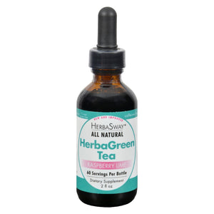 Herbasway Laboratories Herbagreen Tea Raspberry Lime - 2 Fl Oz - Vita-Shoppe.com