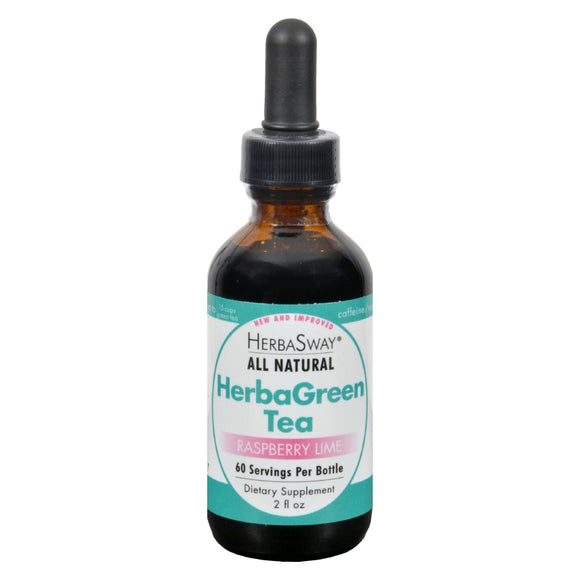 Herbasway Laboratories Herbagreen Tea Raspberry Lime - 2 Fl Oz - Vita-Shoppe.com