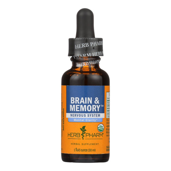 Herb Pharm - Brain & Memory Tonic - 1 Each-1 Fz - Vita-Shoppe.com