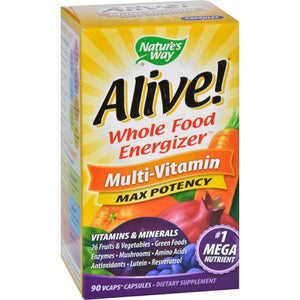 Nature's Way Alive Multi-vitamin - 90 Vcaps - Vita-Shoppe.com