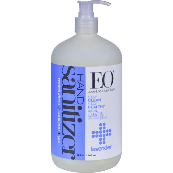 Eo Products Hand Sanitizing Gel - Lavender Essential Oil - 32 Oz - Vita-Shoppe.com