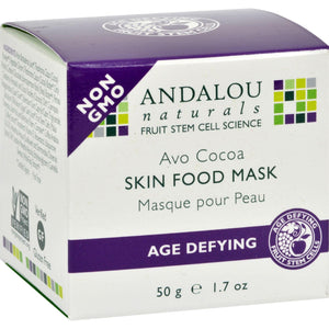 Andalou Naturals Skin Food Nourishing Mask Avo Cocoa - 1.7 Fl Oz - Vita-Shoppe.com