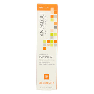 Andalou Naturals Luminous Eye Serum Brightening - 0.6 Fl Oz - Vita-Shoppe.com