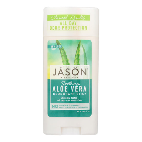 Jason Deodorant Stick Pure Natural Aloe Vera - 2.5 Oz - Vita-Shoppe.com