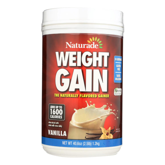 Naturade Weight Gain Vanilla - 40 Oz - Vita-Shoppe.com