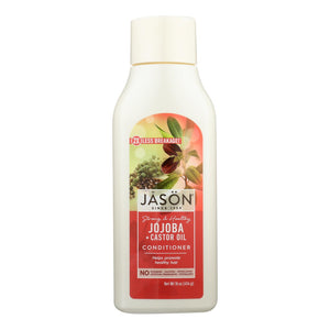 Jason Pure Natural Long And Strong Conditioner Jojoba - 16 Fl Oz - Vita-Shoppe.com