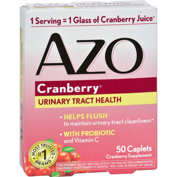 Azo Cranberry Caps - 50 Caplets - Vita-Shoppe.com