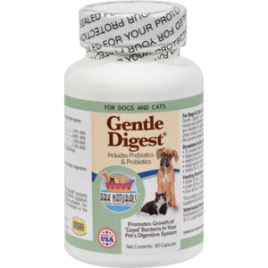 Ark Naturals Gentle Digest For Dogs And Cats - 60 Capsules - Vita-Shoppe.com