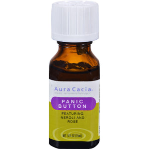 Aura Cacia Essential Solutions Oil Panic Button - 0.5 Fl Oz - Vita-Shoppe.com