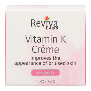 Reviva Labs Vitamin K Cream - 2.0 Oz - Vita-Shoppe.com