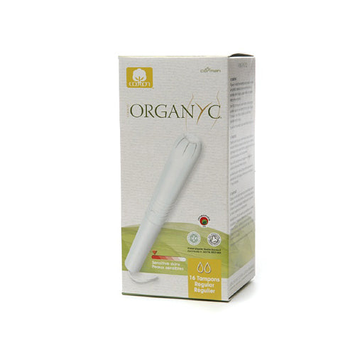 Organyc Cotton Tampons - Regular Apple - 16 Pack - Vita-Shoppe.com