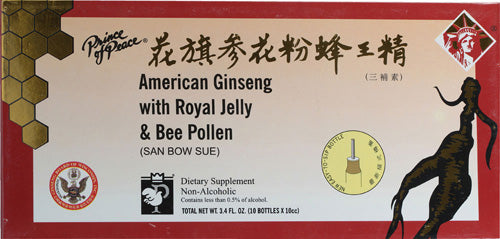 Prince Of Peace American Ginseng Extract - Ryl Jlly B Plln - 10 Cc - 10 Ct - Vita-Shoppe.com