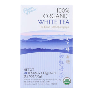 Prince Of Peace Organic Premium Peony White Tea - 20 Tea Bags - Vita-Shoppe.com