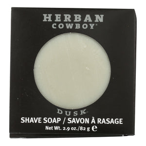 Herban Cowboy Natural Grooming Shaving Soap Dusk - 2.9 Oz - Vita-Shoppe.com