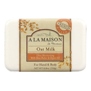 A La Maison - Bar Soap - Oat Milk - 8.8 Oz - Vita-Shoppe.com