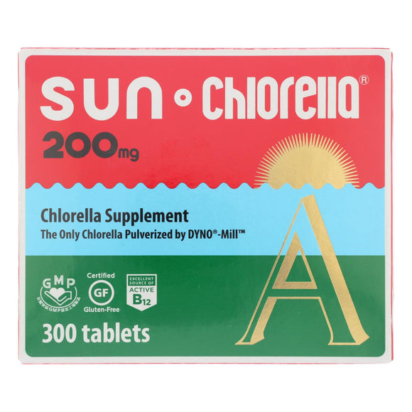 Sun Chlorella A Tablets - 200 Mg - 300 Tablets - Vita-Shoppe.com