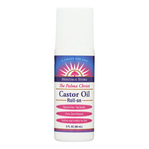 Heritage Products The Palma Christi Castor Oil Roll-on - 3 Fl Oz - Vita-Shoppe.com