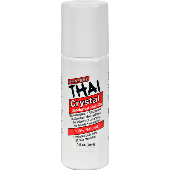 Thai Deodorant Stone Thai Crystal Deodorant Mist Roll-on - 3 Oz - Vita-Shoppe.com