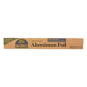 If You Care Aluminum Foil - Recycled - Case Of 12 - 50 Sq. Ft. - Vita-Shoppe.com