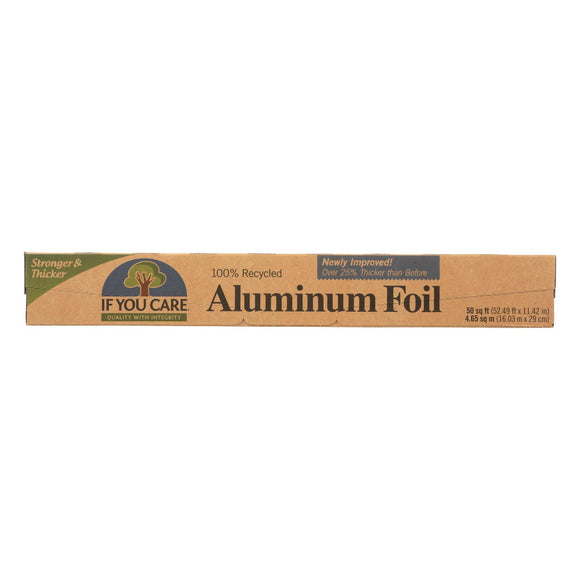 If You Care Aluminum Foil - Recycled - Case Of 12 - 50 Sq. Ft. - Vita-Shoppe.com