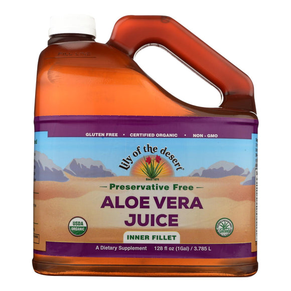 Lily Of The Desert - Aloe Vera Juice - Inner Fillet - 1 Gal - Vita-Shoppe.com