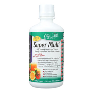 Vital Earth Minerals Super Multi Passion Fruit - 32 Fl Oz - Vita-Shoppe.com