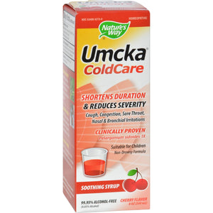 Nature's Way Umcka Coldcare Syrup Cherry - 8 Fl Oz - Vita-Shoppe.com