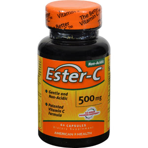 American Health Ester-c - 500 Mg - 60 Capsules - Vita-Shoppe.com