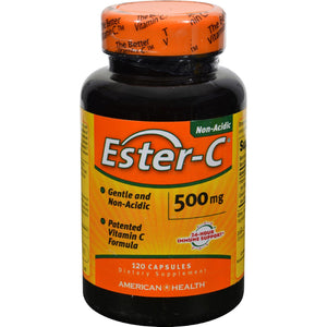 American Health Ester-c - 500 Mg - 120 Capsules - Vita-Shoppe.com